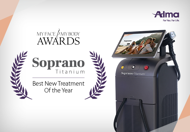 The Soprano Laser hair removal in wimbledon with the award winning laser soprano ice titanium